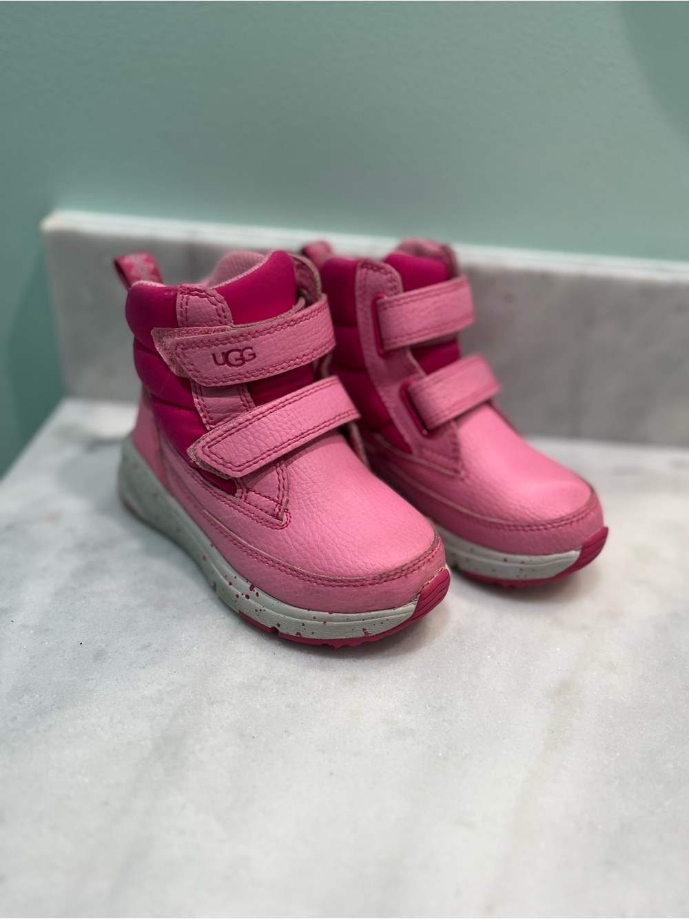 UGG Dannie Weather Boots Pink Toddler 8
